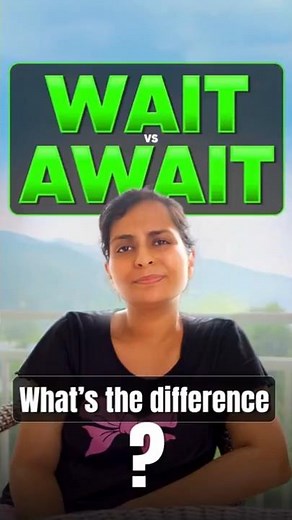 Wait vs Await – Most Confusing English Words | English for Bank & SSC Exams |Nimisha Ma’am