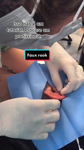 Descubra o Piercing Faux Rook