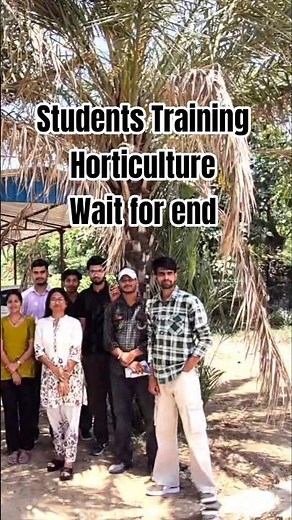 🌱 Students Learning the Art of Horticulture