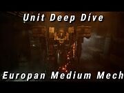 Europan Medium Mech - Forever Winter Unit Deep Dive