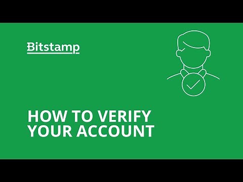 How to verify your account at Bitstamp