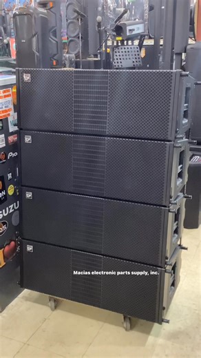 Sound check Live line array Music and lyric belong to it’s rightful owner | Macias Electronic Parts Supply, Inc.