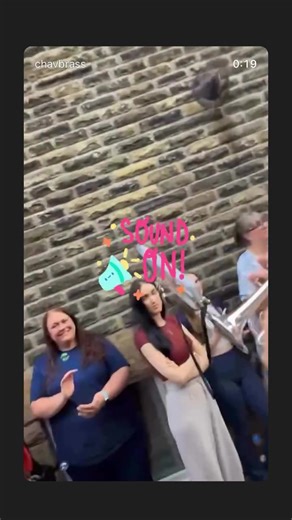 Grandad Chav Plays Brass Music on Whit Friday