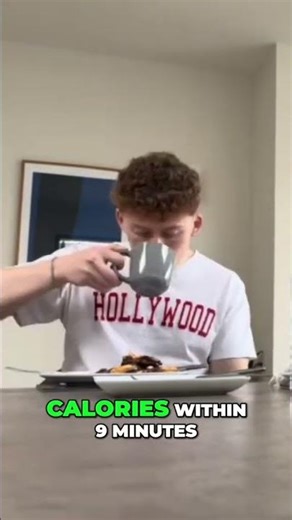 Check out the full 10k calorie challenge video 🍕🍔 Some serious food was put down in this 🎥 #food