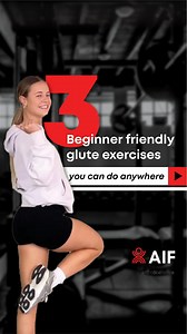 3 beginner glute exercises you can do anywhere ✨ Just getting...