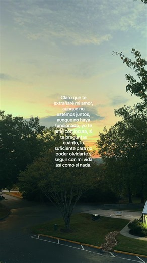 Claro que te extrañaré mi amor — frase sobre un amor que no funcionó