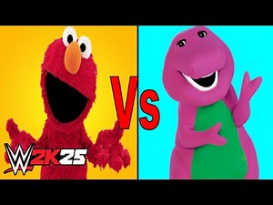 WWE 2K25 | Elmo Vs Barney