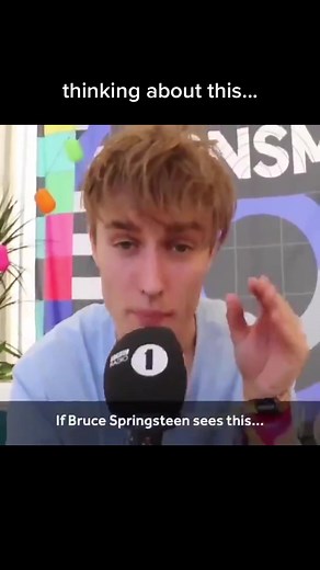 thats a promise brucie 😭 #samfender #samfendermusic #samfendertok #samfendertiktok #brucespringsteen