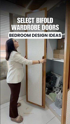 Bifold Doors For Wardrobe 🤩 | Interior Design Ideas #home