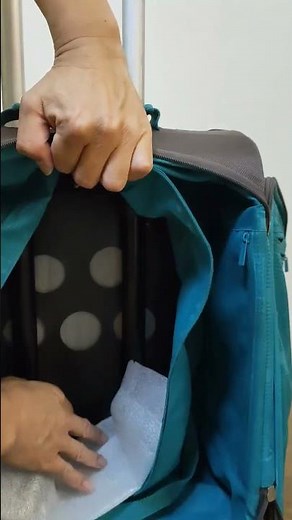 trolley handle repair on Delsey luggage, suitcase DIY fix broken not retracting pull bar hand hold