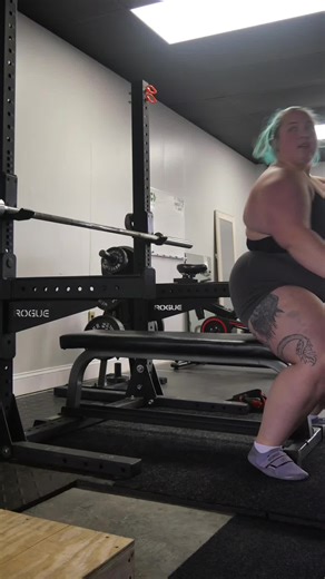 Thank you to everyone that joined my live. Stay on the look out for next Tuesday for my squat day!! #gym #womenownedbusiness #lifitng #buckedupambassador #plussizepowerlifter