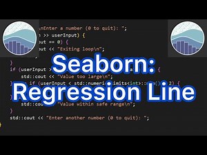 How To Plot a Regression Line in Seaborn?