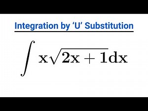 How to Solve Integrals Using Substitution | Step-by-Step Example