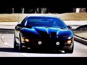 1998 Pontiac Firebird Trans Am WS6 5.7L LS1 SLP Black T-Top Manual 6-Speed American Muscle Car