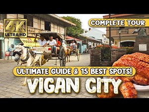 Philippines' most PRESERVED Heritage City! | Vigan City | Complete Tour 2025