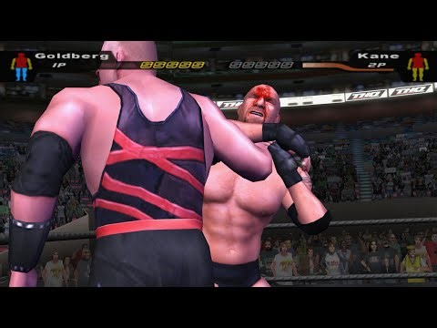 Goldberg Vs. Monster Kane | SmackDown! Here Comes the Pain | WWE TLC HCTP | RX 6600