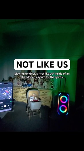 WAKE UP SPIRITS! Playing Not Like Us by Kendrick Lamar for GHOSTS