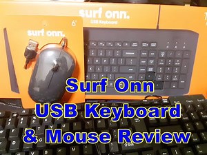 Surf Onn USB Mouse & Keyboard