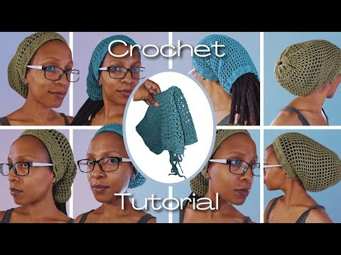 Crochet Loc Tube Beanie Tutorial | Cotton Headwrap Accessory | Perfect for Summer!