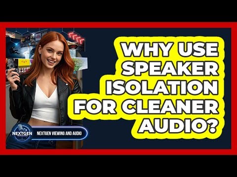 Why Use Speaker Isolation For Cleaner Audio? - NextGen Viewing and Audio