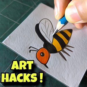 698K views · 6K reactions | How to draw a bee | All About Art | Facebook