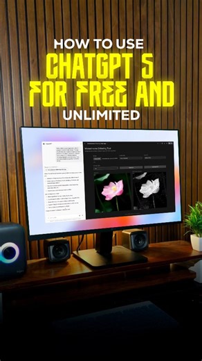 Iron Coding | Android Developer | Flutter | Web Developer on Instagram: "Use ChatGPT 5 for free and unlimited 🚀 In this video, I'll tell show you how you can access gpt 5 pro for free. You can create amazing html css javascript websites and even mern stack websites with chat gpt 5 pro models. This is best for coding. #webdevelopment #coding #html #css #javascript #python #programming #ai #chatgpt5 #gpt5 #chatgpt #gpt4 #gpt4o #gpt #gemini #googleai #googleaistudio #techtrends"