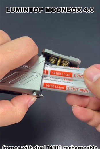 Moonbox 4.0: Not your typical flashlight 🔦 (watch this)#lumintop #flashlight #highlights #outdoorgear #gearreview
