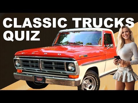 Can You Pass This Classic TRUCKS Quiz?