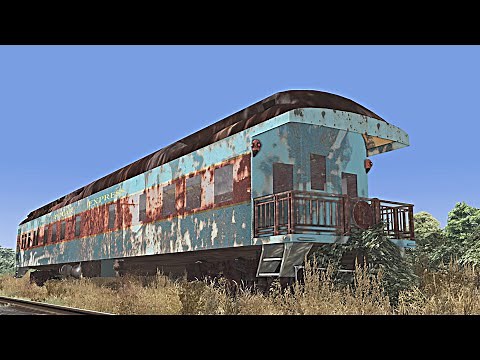 We found the Polar Express Observation Car!