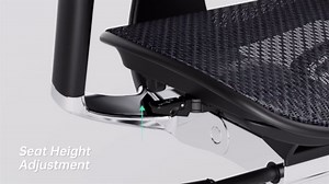 Amazon.com: Ergohuman Eurotech ME3ERG-XTREME Mid Back Mesh Office Chair with Tilt Tension Control, Tilt Lock, Back Angle, Back Height, Synchro Tilt, Seat Height, Seat Depth, and Arm Height Adjustments : Home & Kitchen