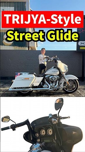 [Street Glide] A one-off extra-thick Hannya bar! [TRIJYA]