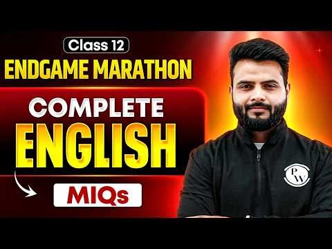 Class 12 English Marathon 2026 🔥 | Most Important Questions | CBSE Boards 2026 By Anurag Sir