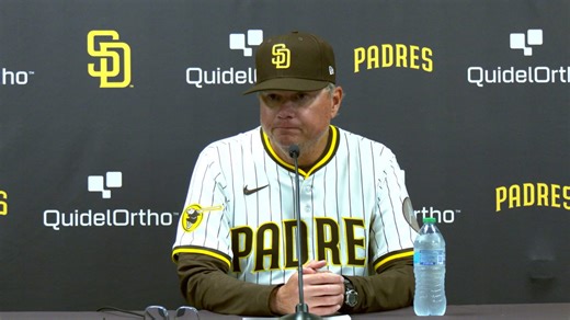 Mike Shildt on the Padres' 2-1 loss