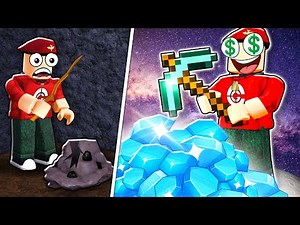 MIJN vol DIAMANTEN gevonden !!⛏️ | Roblox Clicker Mining Simulator