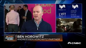 Watch CNBC's interview with Lyft board member Ben Horowitz