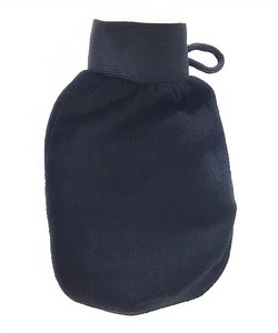 Premium Hammam Glove Kessa Scrub- Black - Little Moroccan Things