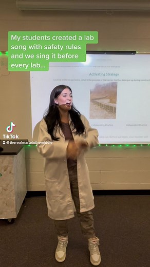 Lab Safety Song-Lizzo Inspired by Science Teacher
