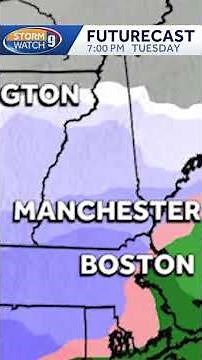 Latest hour-by-hour forecast of possible plowable snow in New Hampshire
