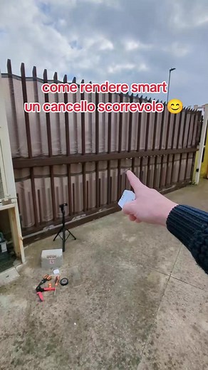 Come rendere smart un cancello scorrevole