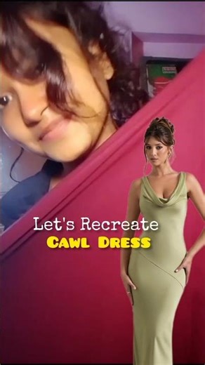 Let's Recreate Dreamy Cawl Dress ✨👗 #designerlife #dreamoutfits #fashion #ytshorts
