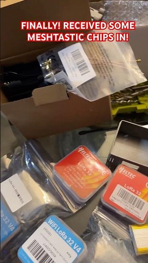 Heltec V3 & V4 Mesh Build Setup ⚡ Soldering & ESP32 Lab #meshtastic #hamradio #shorts