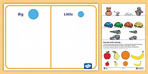 Workstation Pack: Big and Little Activity Pack