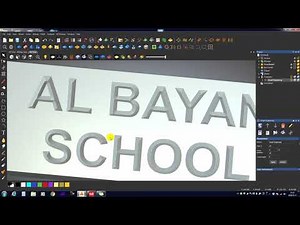 How to Use ARTCAM to Make Different Patterns of Text Sculpture