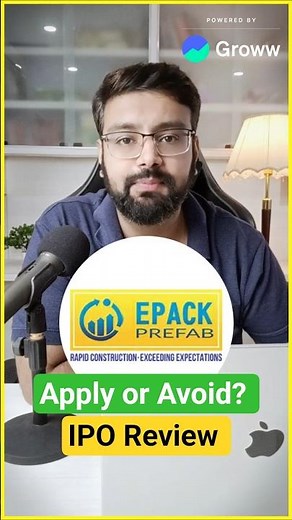 Epack Prefab Technologies IPO Review | APPLY or Avoid? | Epack Prefab IPO GMP, Date & Details #ipo