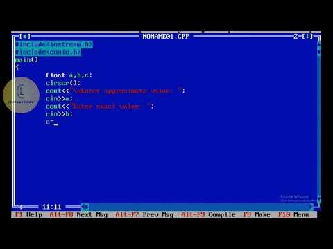 C++ | Physics 'find percentage error' | CodeLearning