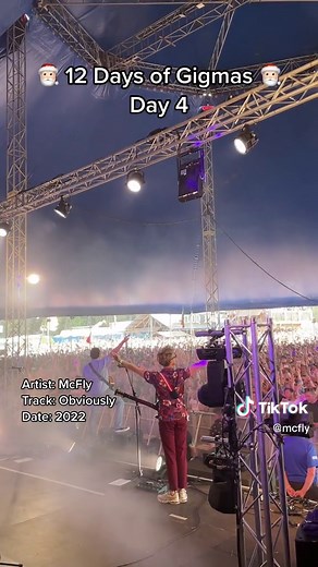McFly Performs 'Obviously' at Glastonbury | 12 Days of Gigmas Day 4