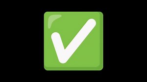 Green Check Mark Button Emoji Animated Stock Footage Video (100% Royalty-free) 3589534357 | Shutterstock