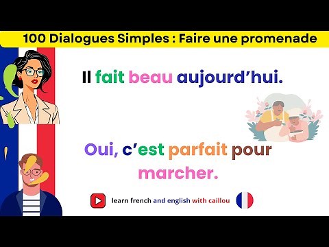 🇫🇷 Apprendre le Français A1 | Learn French Conversation – 100+ Dialogues Français A1