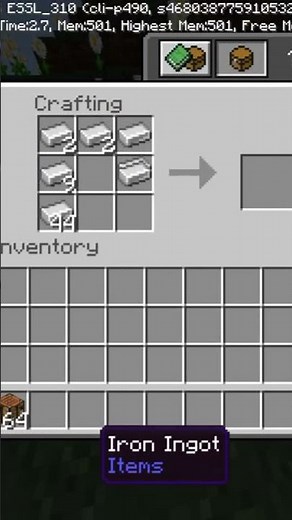 How To Make Iron Pants In Minecraft
