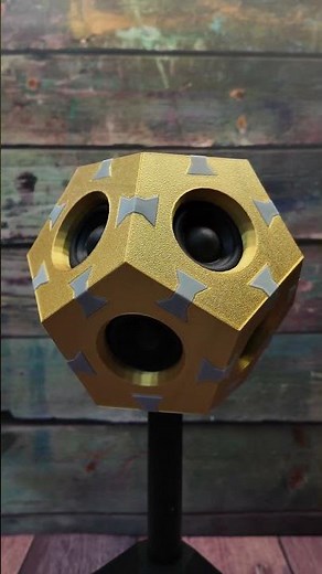Ball of sound Dodecahedron Speaker Build | Ambient Audio Project #3dprinting